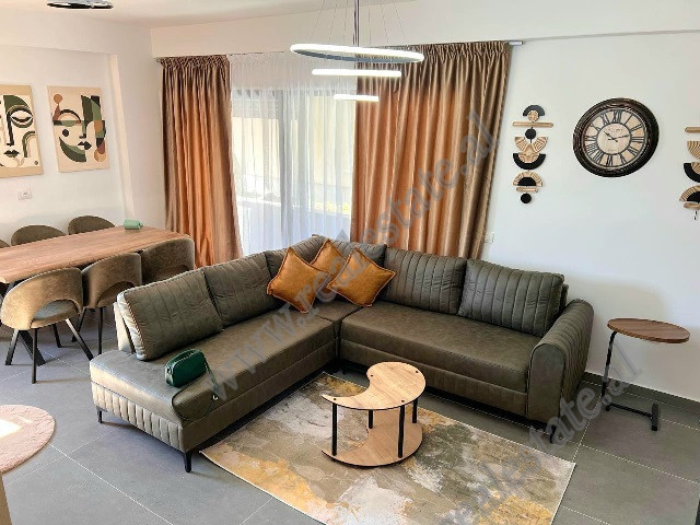 Duplex apartment for rent in the extension of Kodra e Diellit 1 Residence in Tirana, Albania.
It is